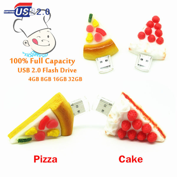 Pizza/cake usb flash drive