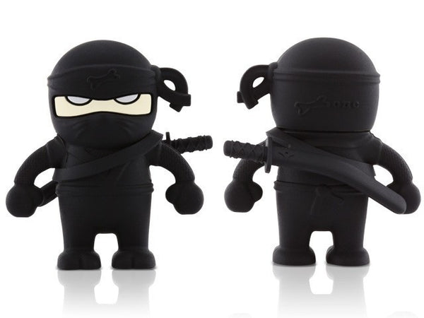 Ninja USB Flash Drive 4GB - 3 Colors Blue Red Black